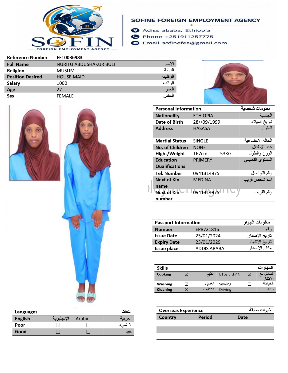 NURITU ABDUSHAKUR BULI